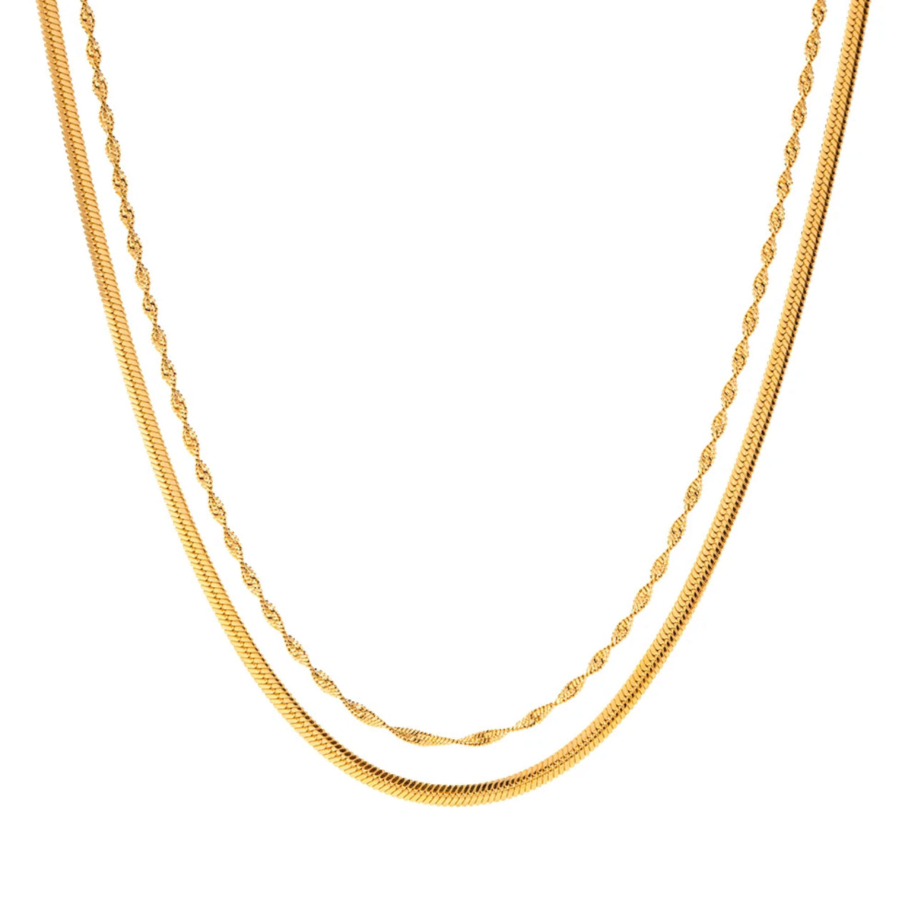 Double Chain Necklace