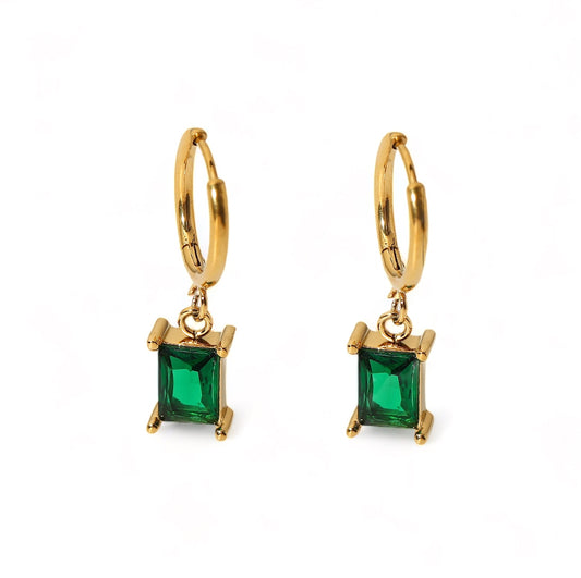 Emerald Earrings