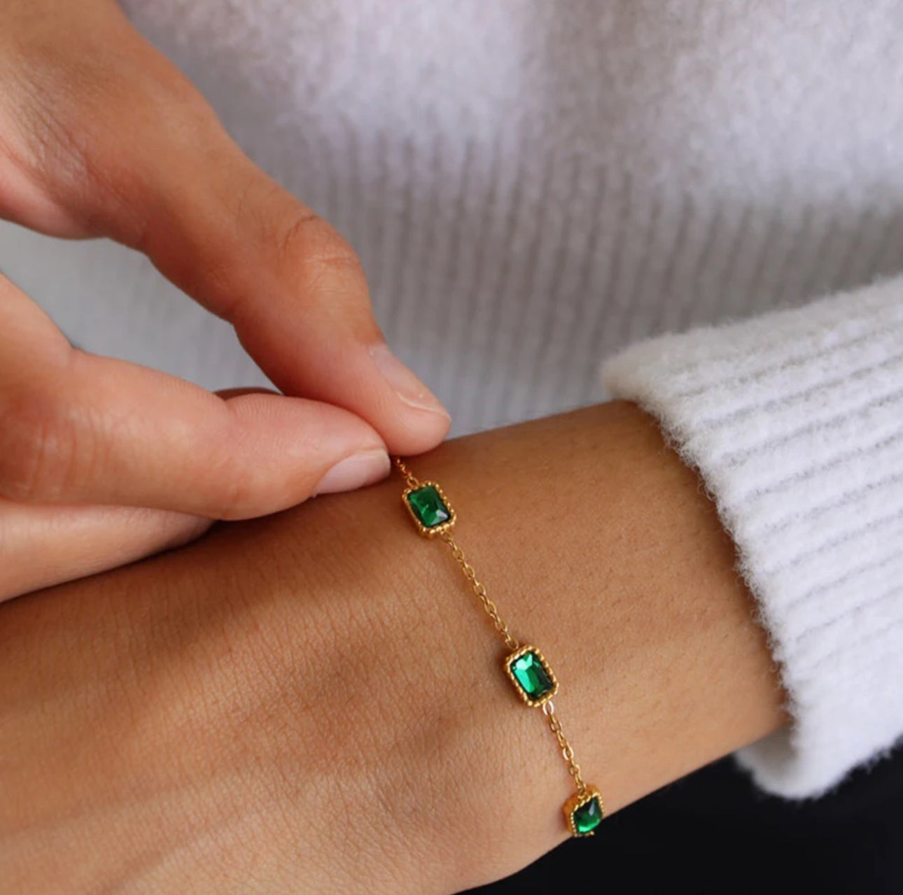 Emerald Bracelet