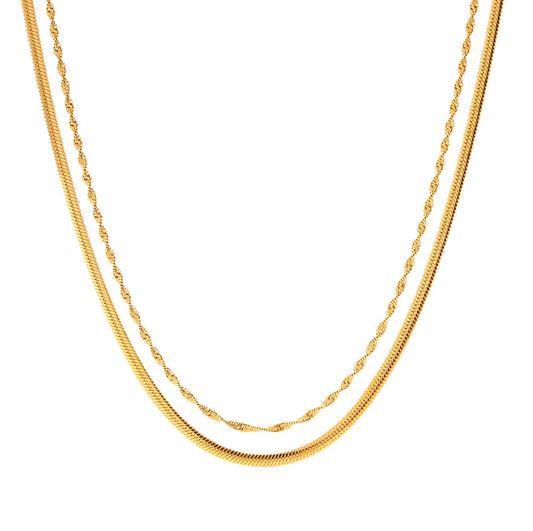 Double Chain Necklace